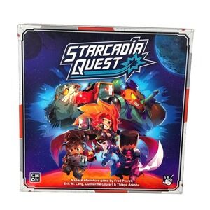 CMON Starcadia Quest Board Game 30 Miniatures New Open Box SAQ001 2020 China